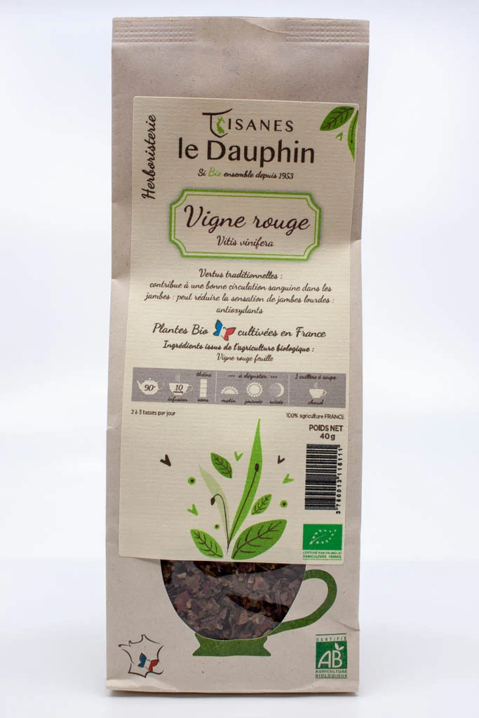 Vigne rouge Tisanes le Dauphin
