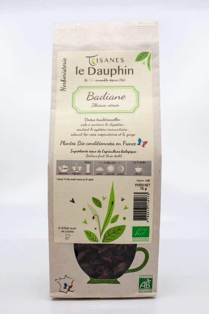 Badiane Tisanes le Dauphin