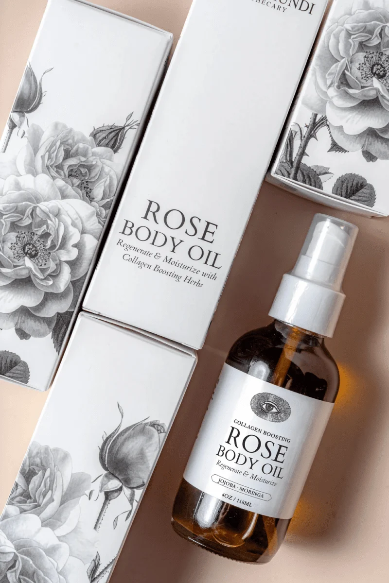 Rose Body Oil | Restorative + Moisturizing 118 ml
