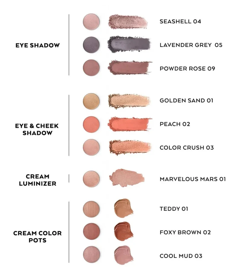 Refillable Face Palette Case