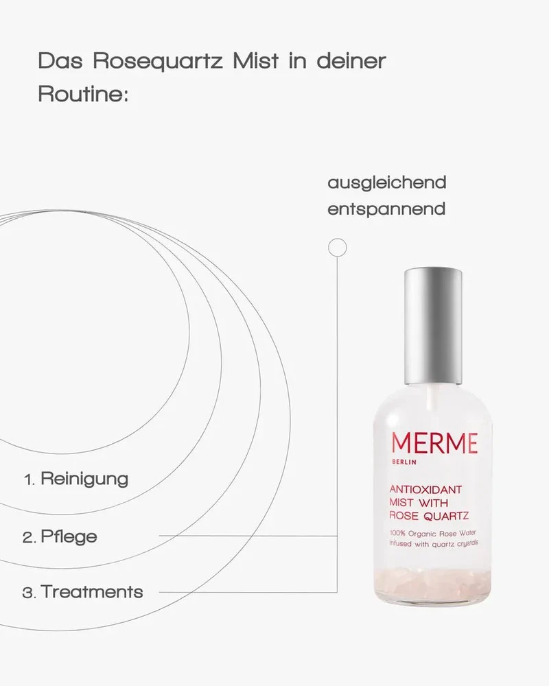 Antioxidant Mist with Rose Quartz 100 ml