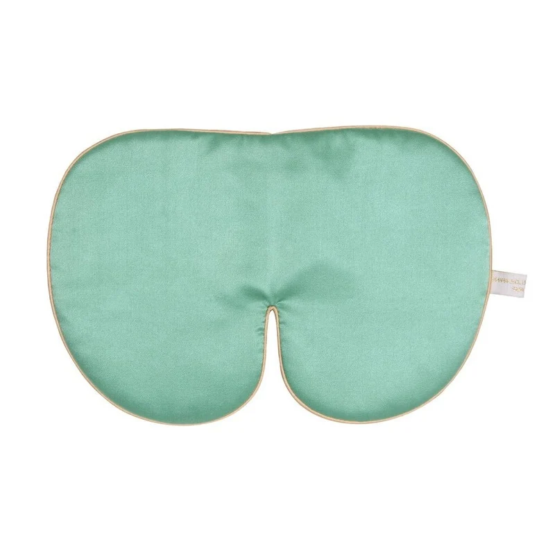 Deluxe Silk Eye Mask One Strap Jade