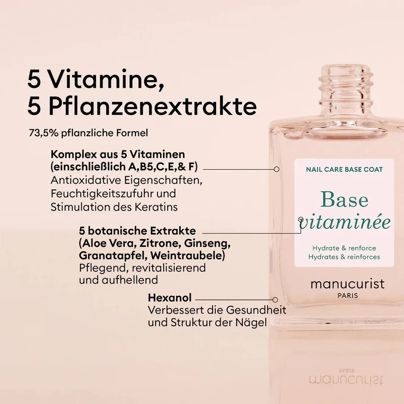 Base Coat Vitaminée 15 ml