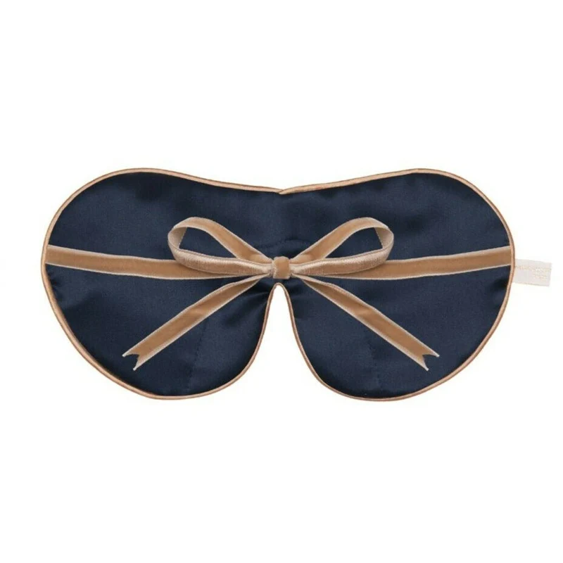 Printed Silk Lavender Eye Mask Autumn