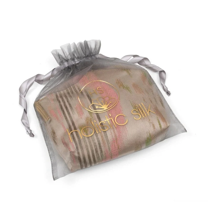 Lavender Make-Up Bag Silver Fish
