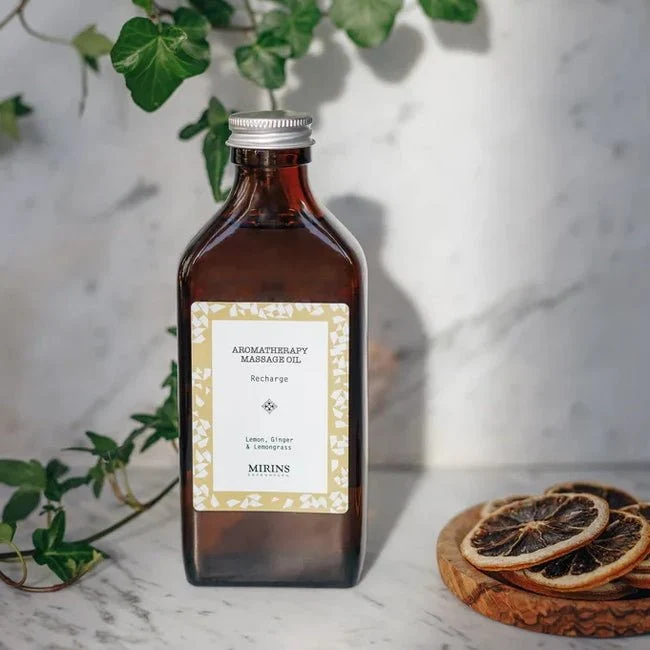Massage Oil Recharge - Lemon, Ginger & Lemongrass 200 ml