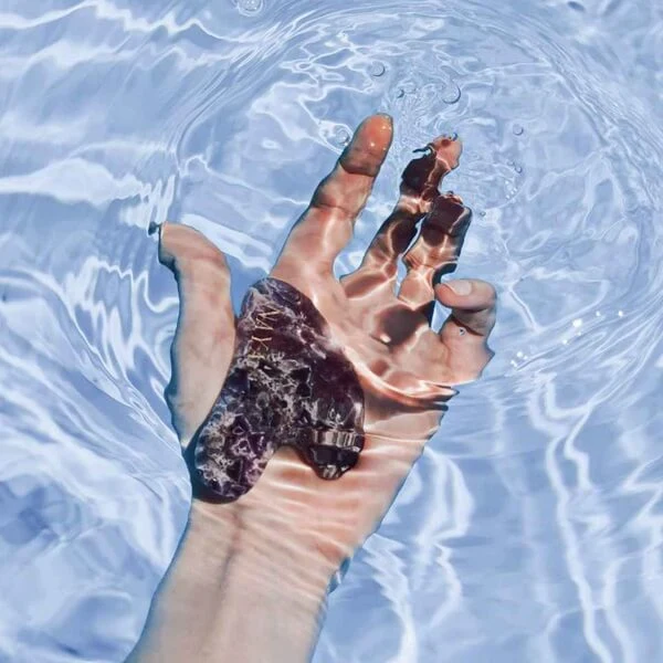Amethyst Gua Sha Stone