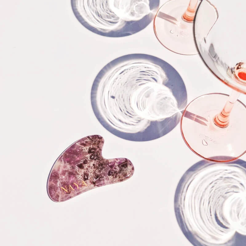 Amethyst Gua Sha Stone