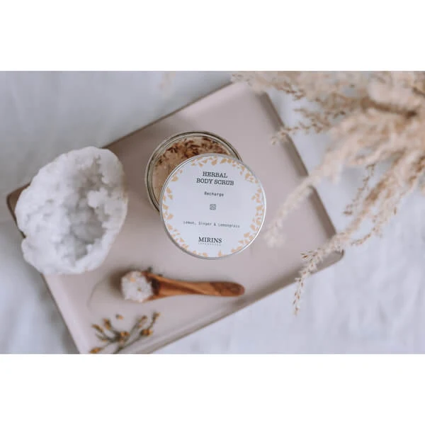 Body Scrub Recharge - Lemon, Ginger & Lemongrass 120 ml