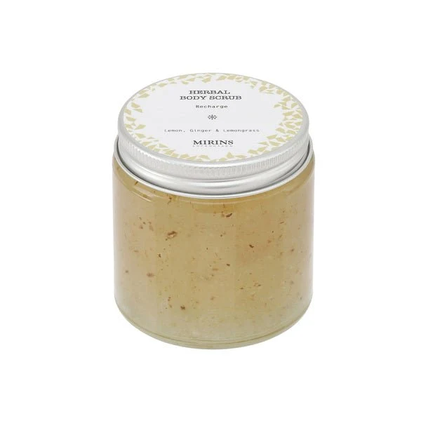 Body Scrub Recharge - Lemon, Ginger & Lemongrass 120 ml