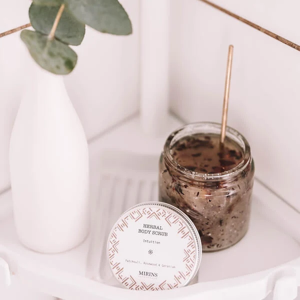 Body Scrub Intuition - Patchouli, Rosewood & Geranium 120 ml