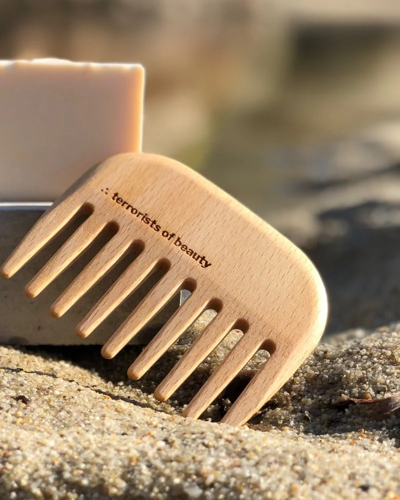 Wooden Comb 001 | Ideal For Curls