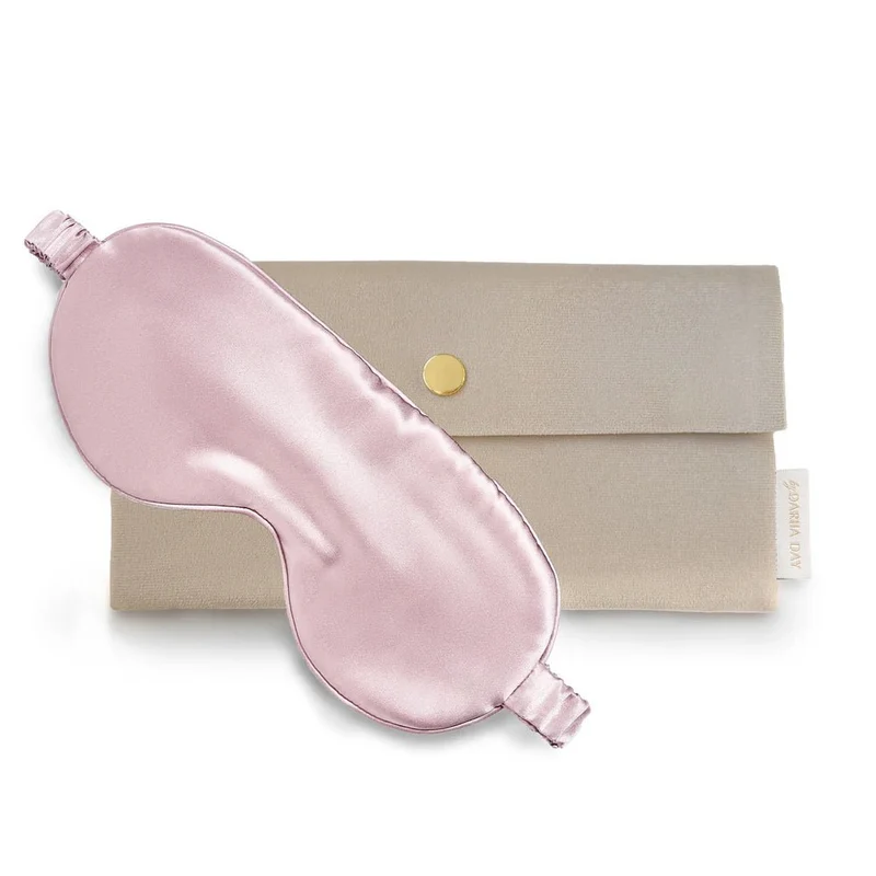 Silk Eye Mask Blush Pink