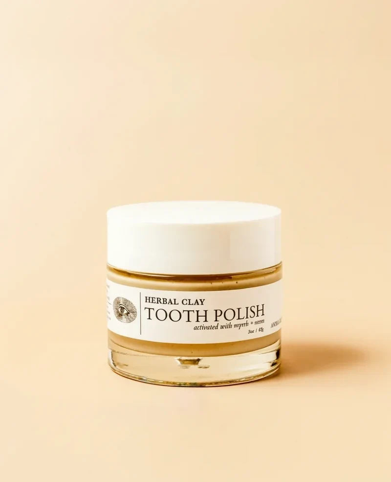 Tooth Polish: Herbal Clay, Activated with Myrrh + Neem 85 g