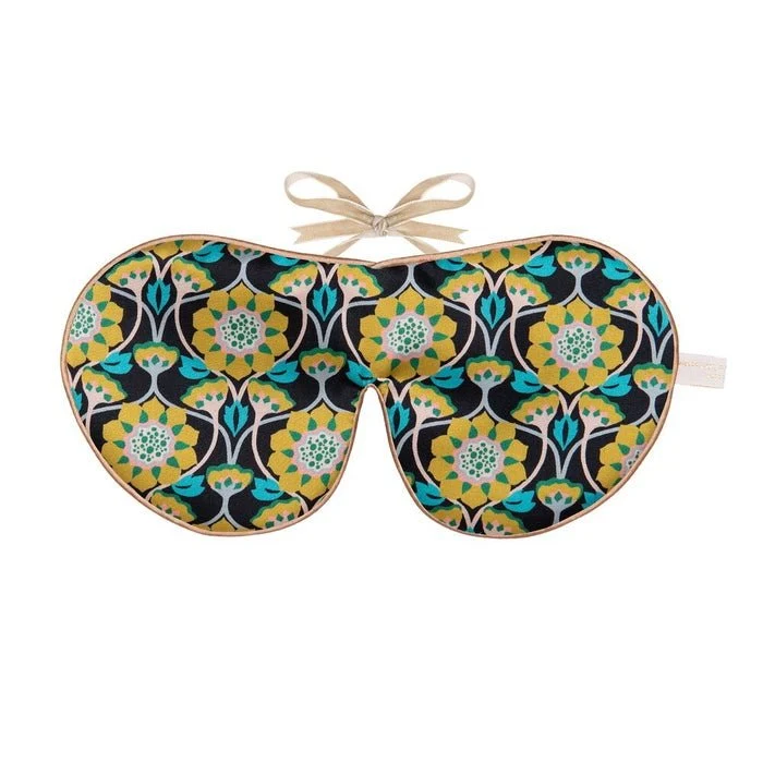 Printed Silk Lavender Eye Mask Revival Liberty Print