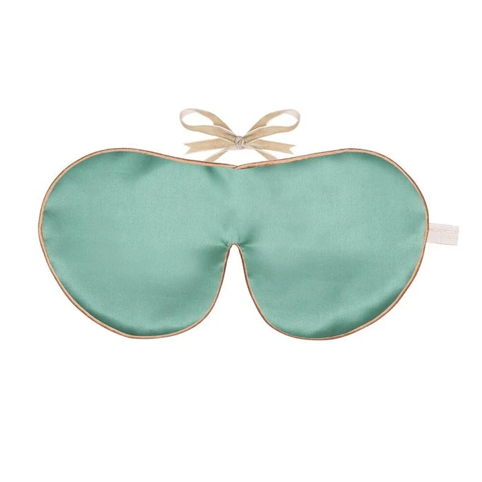 Pure Mulberry Silk Lavender Eye Mask Jade