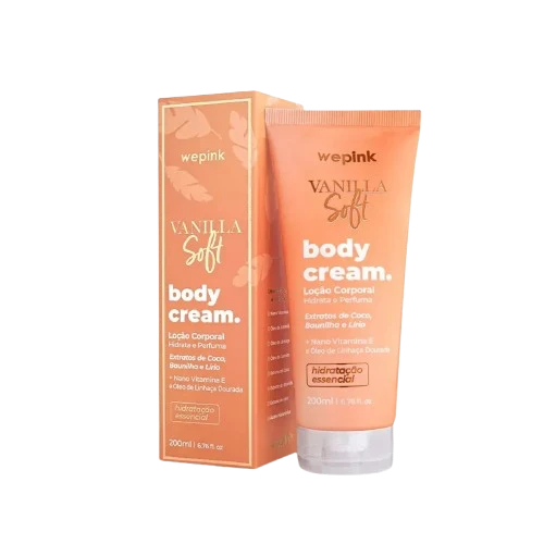 Body Cream Vanilla Soft WEPINK