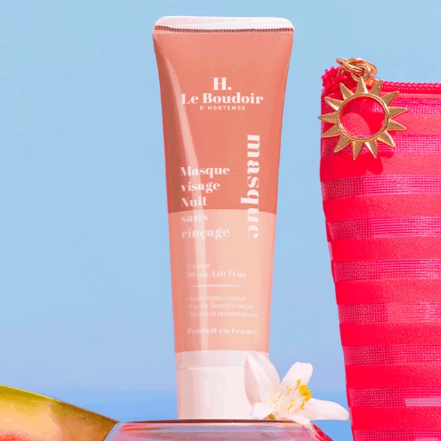 Masque Visage Nuit Sans Rinçage Acide Hyaluronique
