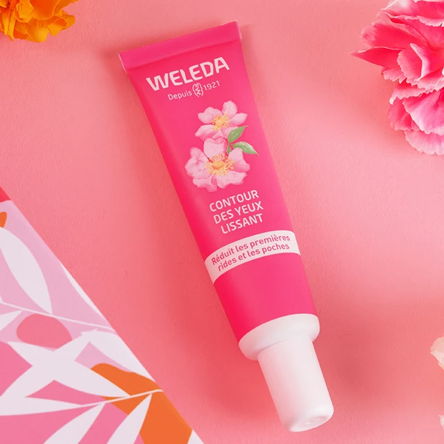 Contour des Yeux WELEDA Lissant Rose Musquée & Thé Blanc