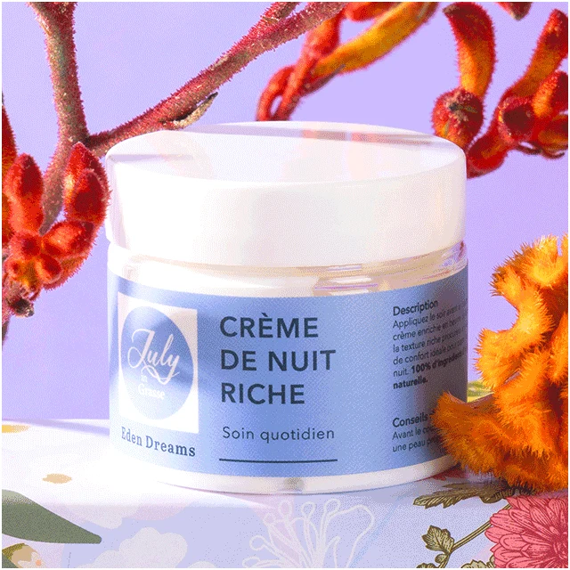 Crème de Nuit Riche et Réconfortante