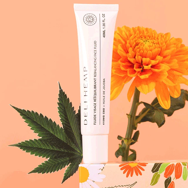 Fluide Crème Visage Rééquilibrant et Hydratant au CBD