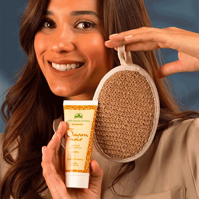 Savon Noir Corps + Votre Gant Loofah