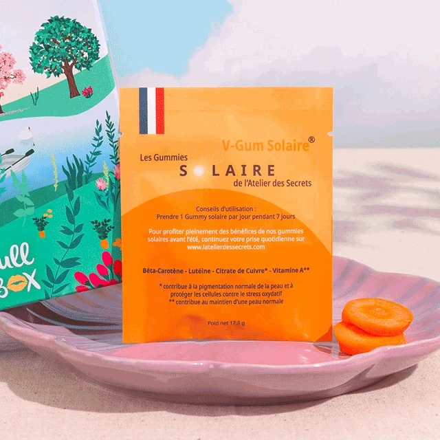 Gummies Solaire Béta-Carotène + Vitamine A