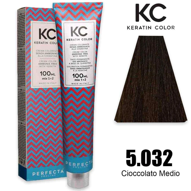 Faipa Professional Crema colorante alla cheratina 5.032 100 ml — Colorazione capelli