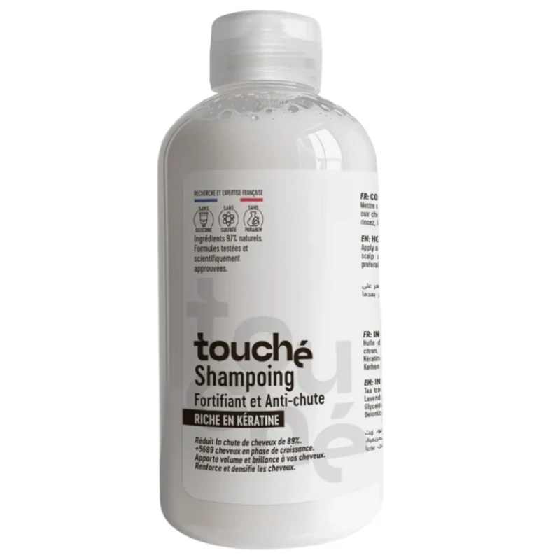 Touché Shampoing Fortifiant Et Anti-Chute Riche En Kératine
