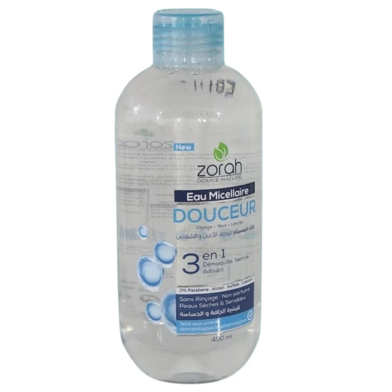 Zorah Douce Nature Eau Micellaire Douceur