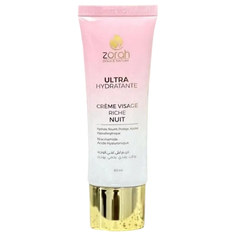 Zorah Douce Nature Ultra Hydratante Créme Visage Nuit