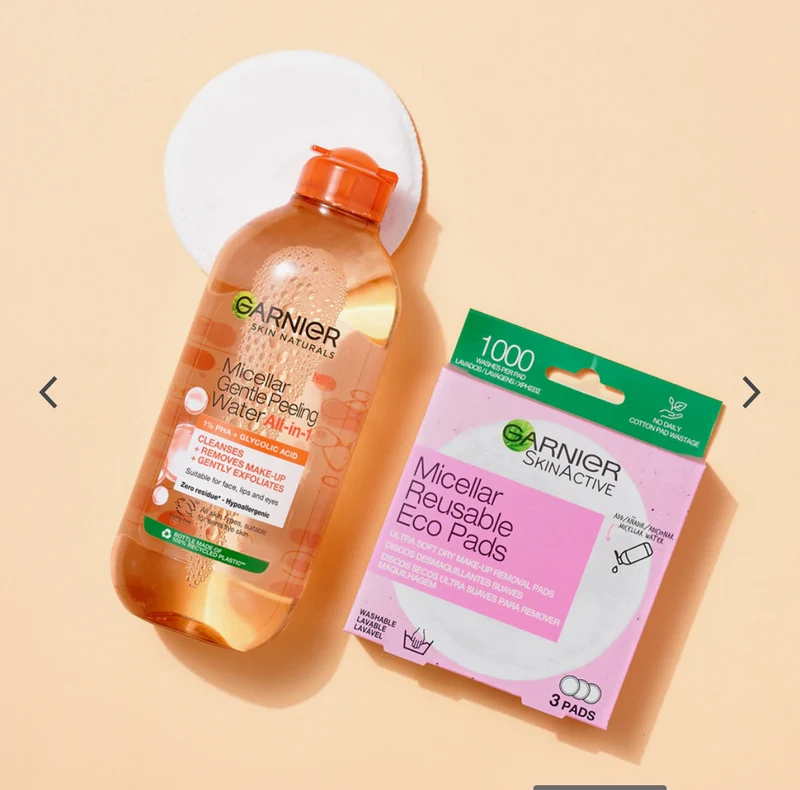 Garnier Skin Naturals - Eau Micellaire Exfoliante Douce