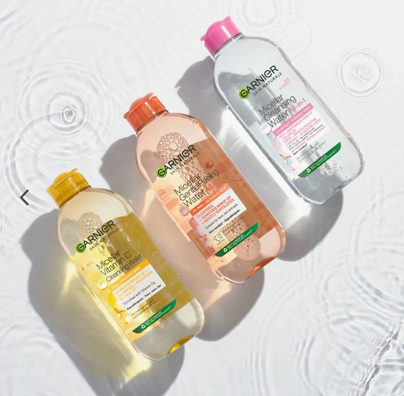 Garnier Skin Naturals - Eau Micellaire Exfoliante Douce