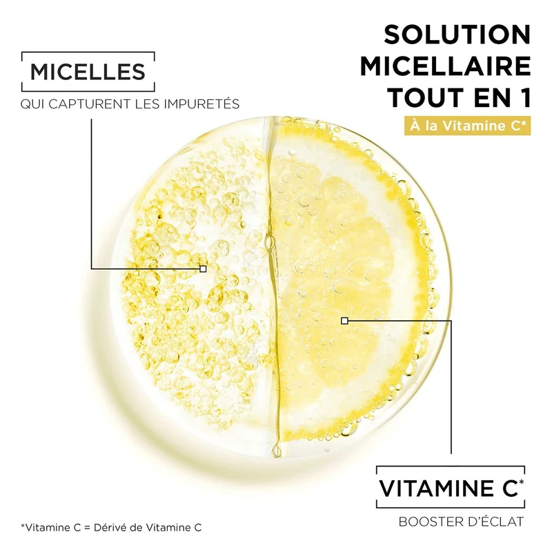 Garnier Eau Micellaire Skinactive - Vitamine C Peaux Ternes