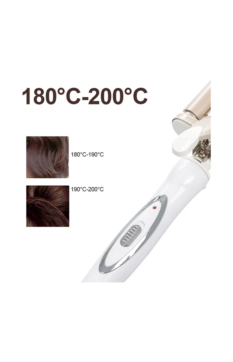 Lisseur "wavy" à 5 tubes - Blanc