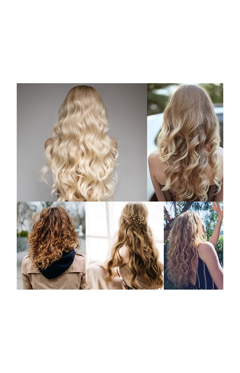 Lisseur "wavy" à 5 tubes - Blanc