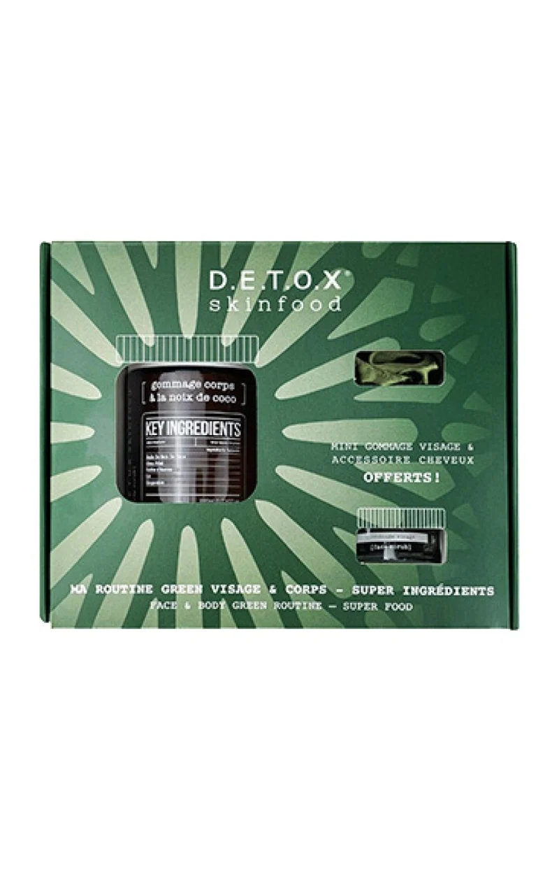 Coffret détox - Skinfood - Visage & corps