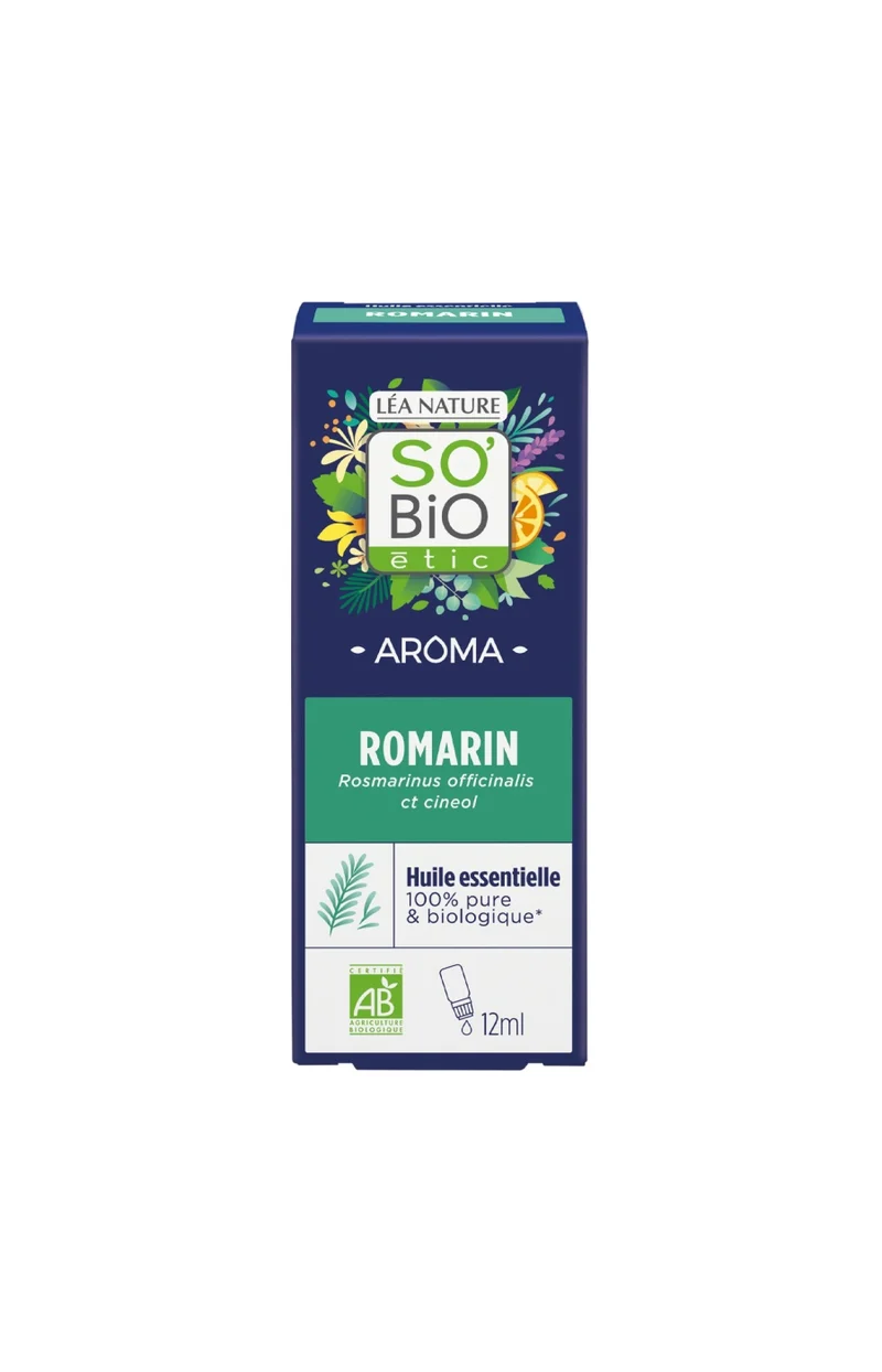 Huile essentielle de romarin bio - 12 ml