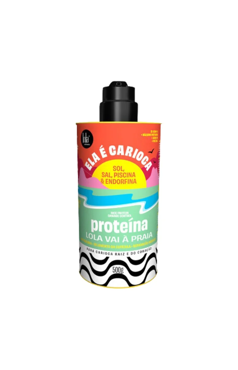 Traitement capillaire réparateur 3-en-1 - Ela É Carioca - Cheveux cassants & abîmés - 500 g