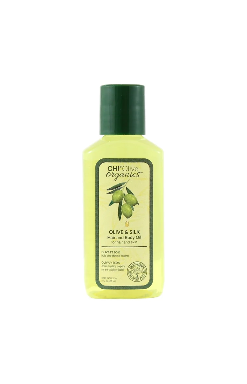 Huile d'olive & de soie - Corps & cheveux - 59 ml