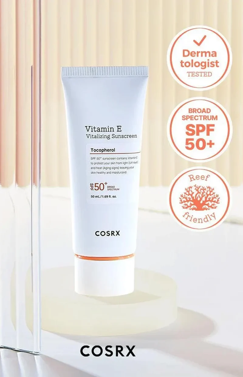 Crème solaire SPF50+ - Vitamine E - 50 ml