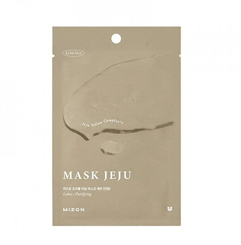 Mizon Jeju Maschera Loto 23 g — Maschera viso
