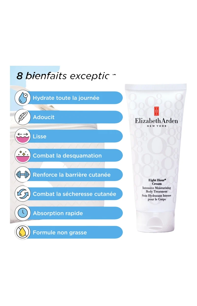 Soin hydratant intense - Corps - Eight Hour® Cream - 200 ml