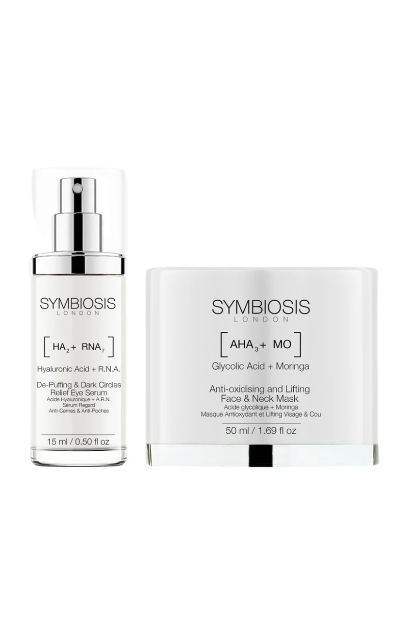 Kit anti-âge - Acide glycolique & acide hyaluronique - Visage & yeux