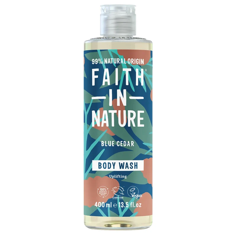 Faith In Nature Cedro Blu 400 ml — Gel doccia