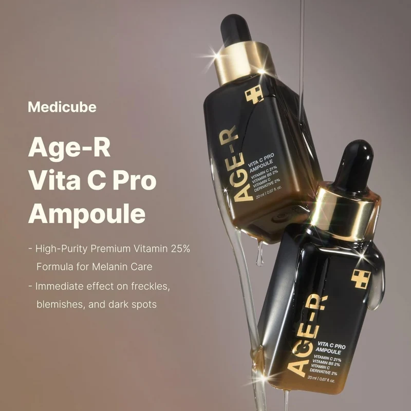 Medicube Age-R Vita C Pro Fiala Siero Illuminante Vitamina C 20ml — Siero