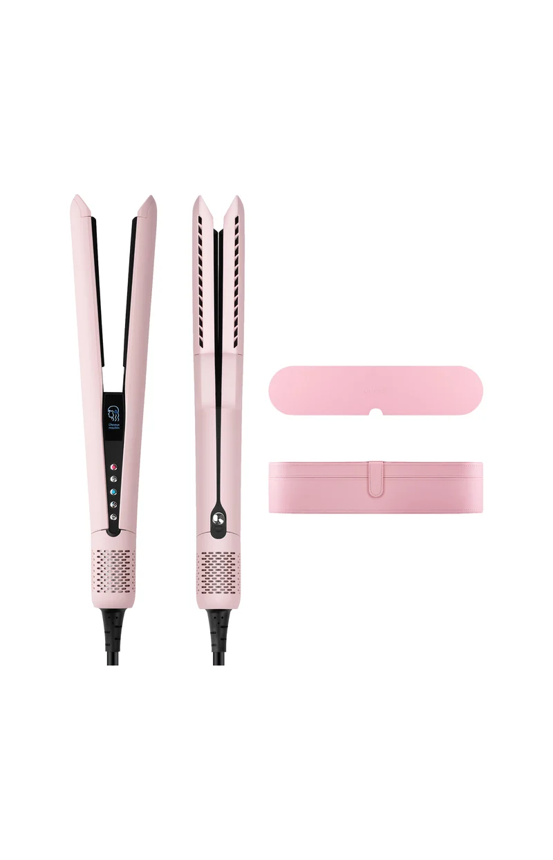 Lisseur séchant 2-en-1 - Airliss - Rose