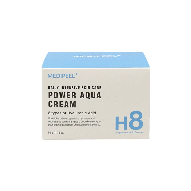 Medi-Peel Power Aqua Crema Idratante Intensiva con Capsule Acido Ialuronico 50ml — Crema