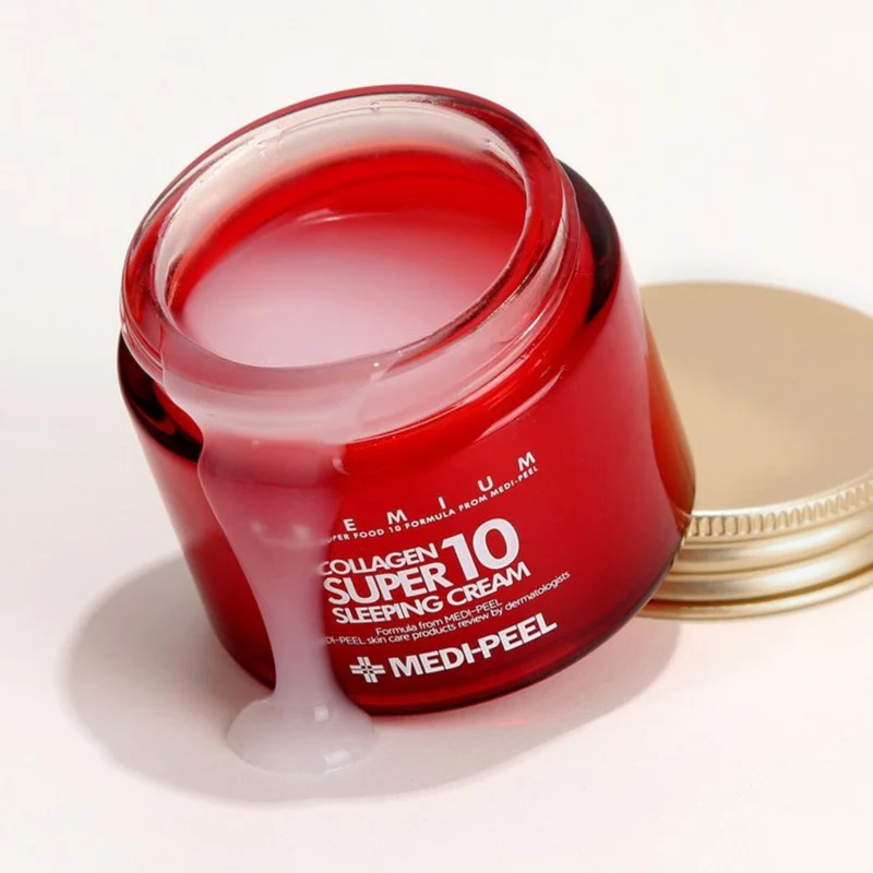 Medi-Peel Collagene Super10 Sleeping Crema Notte Anti-Rughe 70ml — Crema notte