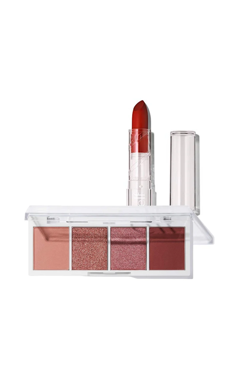 Duo palette & rouge à lèvres - Berry Bad & Cherry